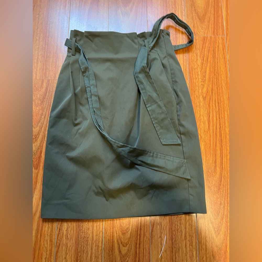 Skirt with belt